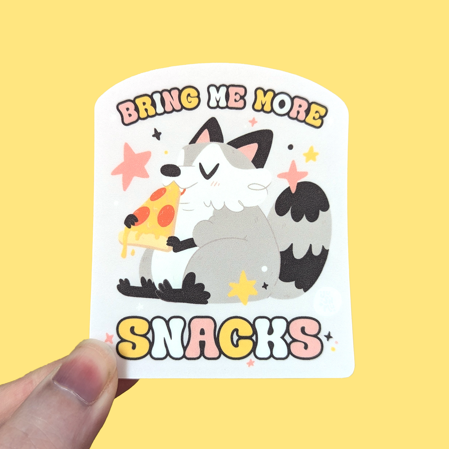 Bring Me Snacks Vinyl Sticker
