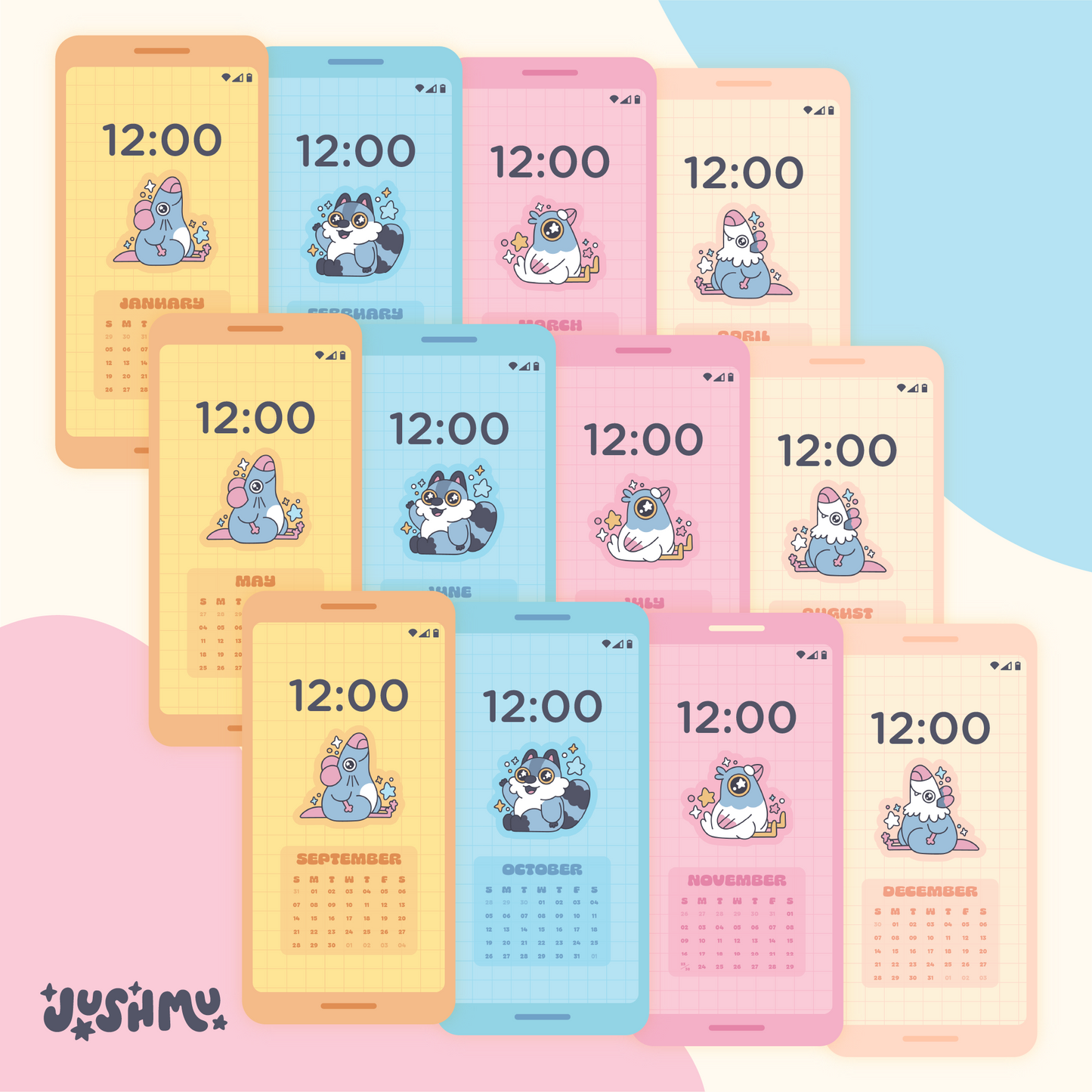 2025 Trash Pals Mobile Wallpapers