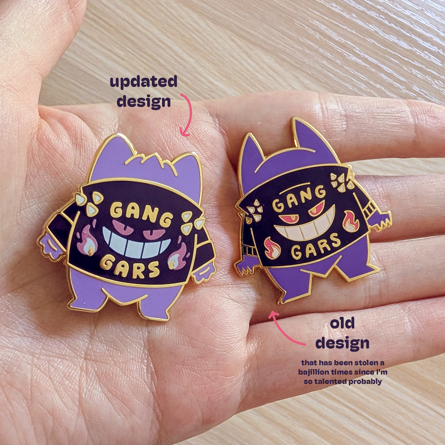 Gang Gars Enamel Pin