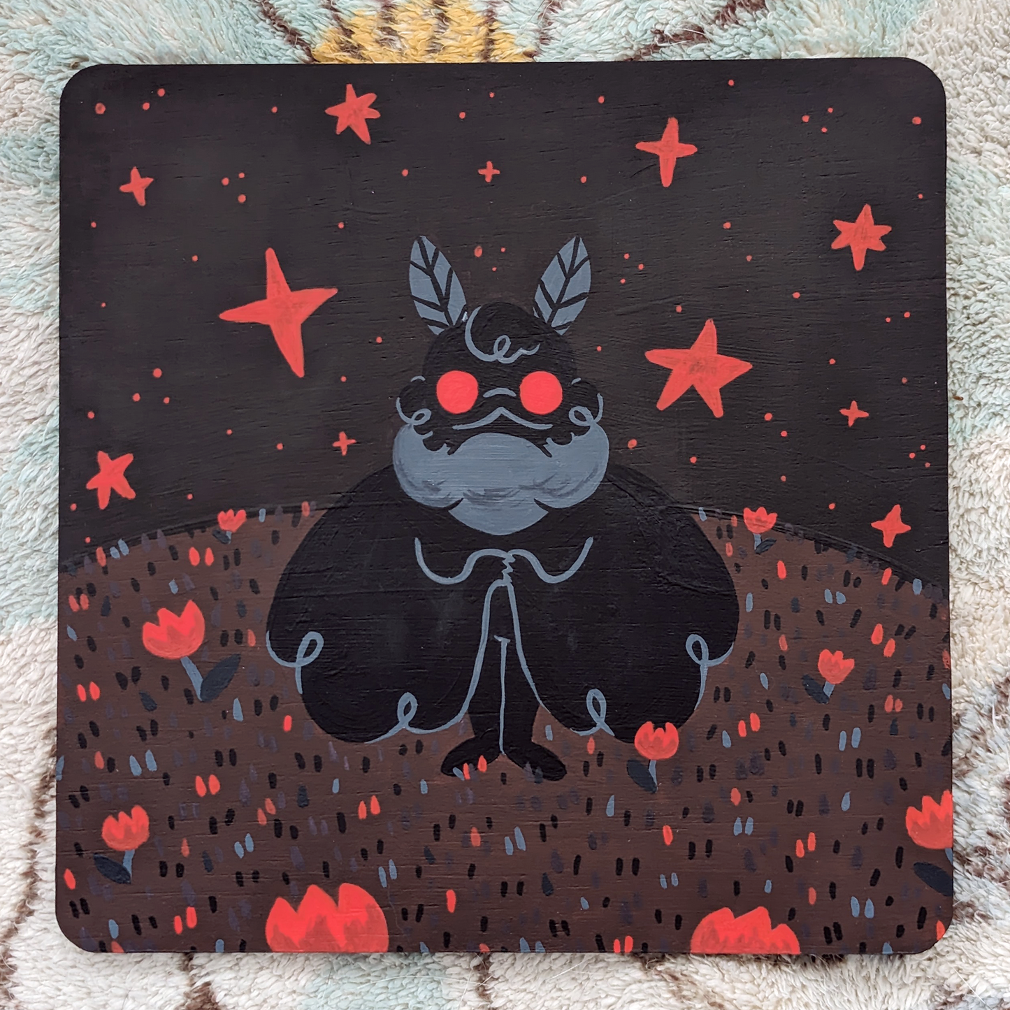 Lil' Mothman - Original Painting