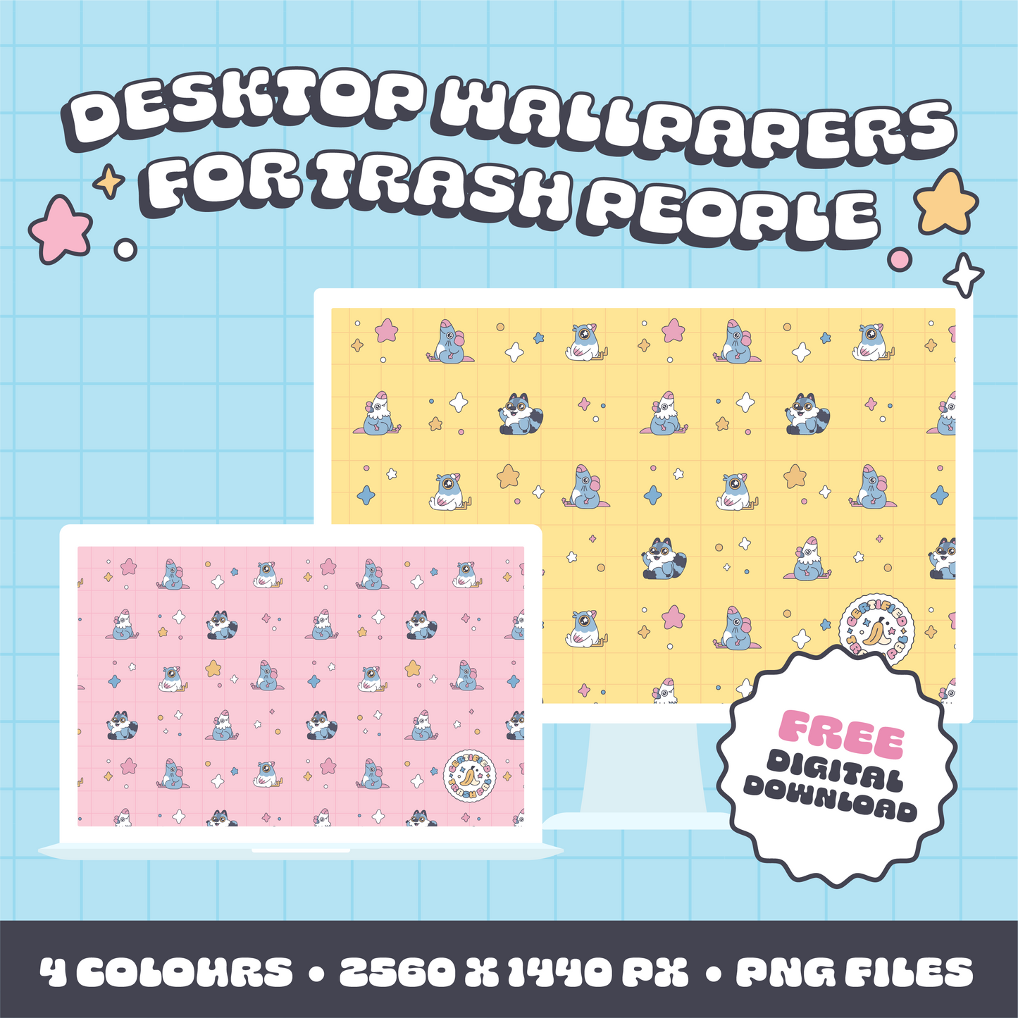 Trash Pals Desktop Wallpapers