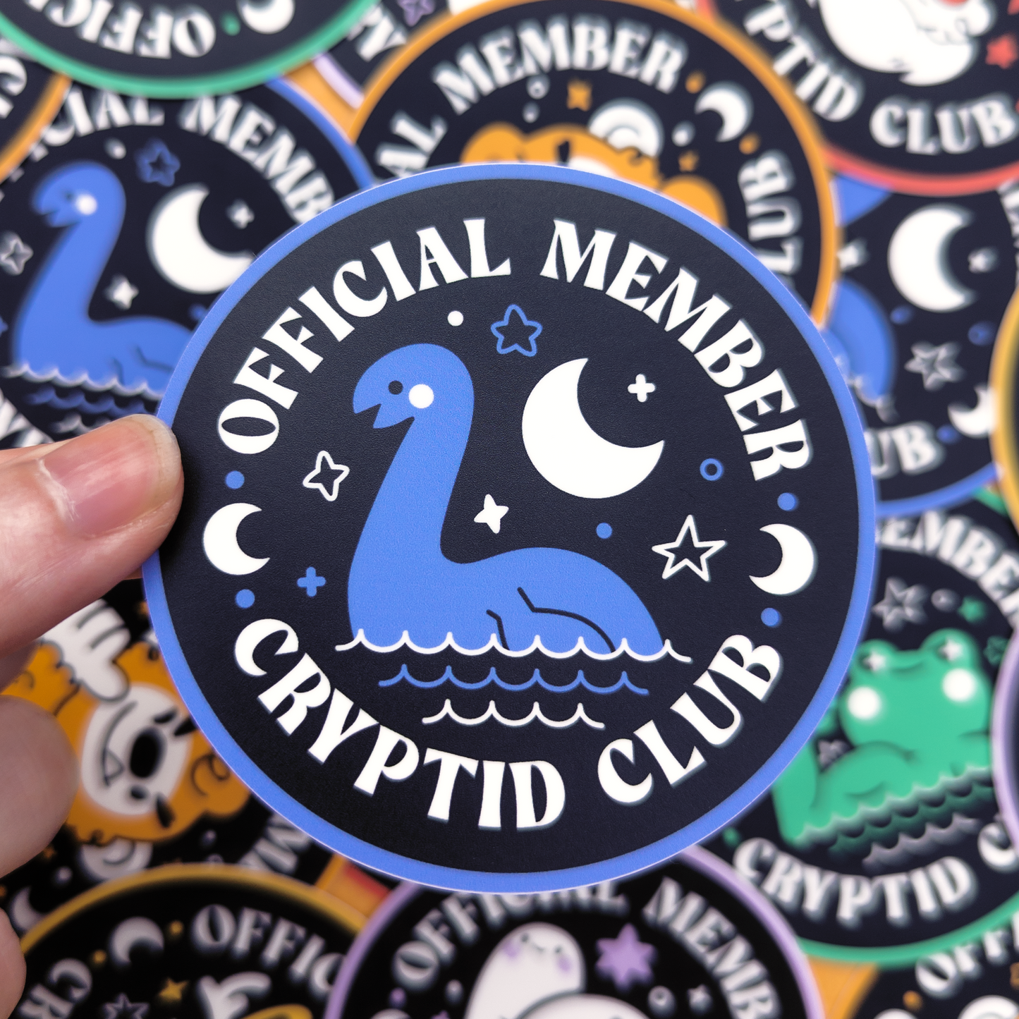 Cryptid Club Vinyl Stickers