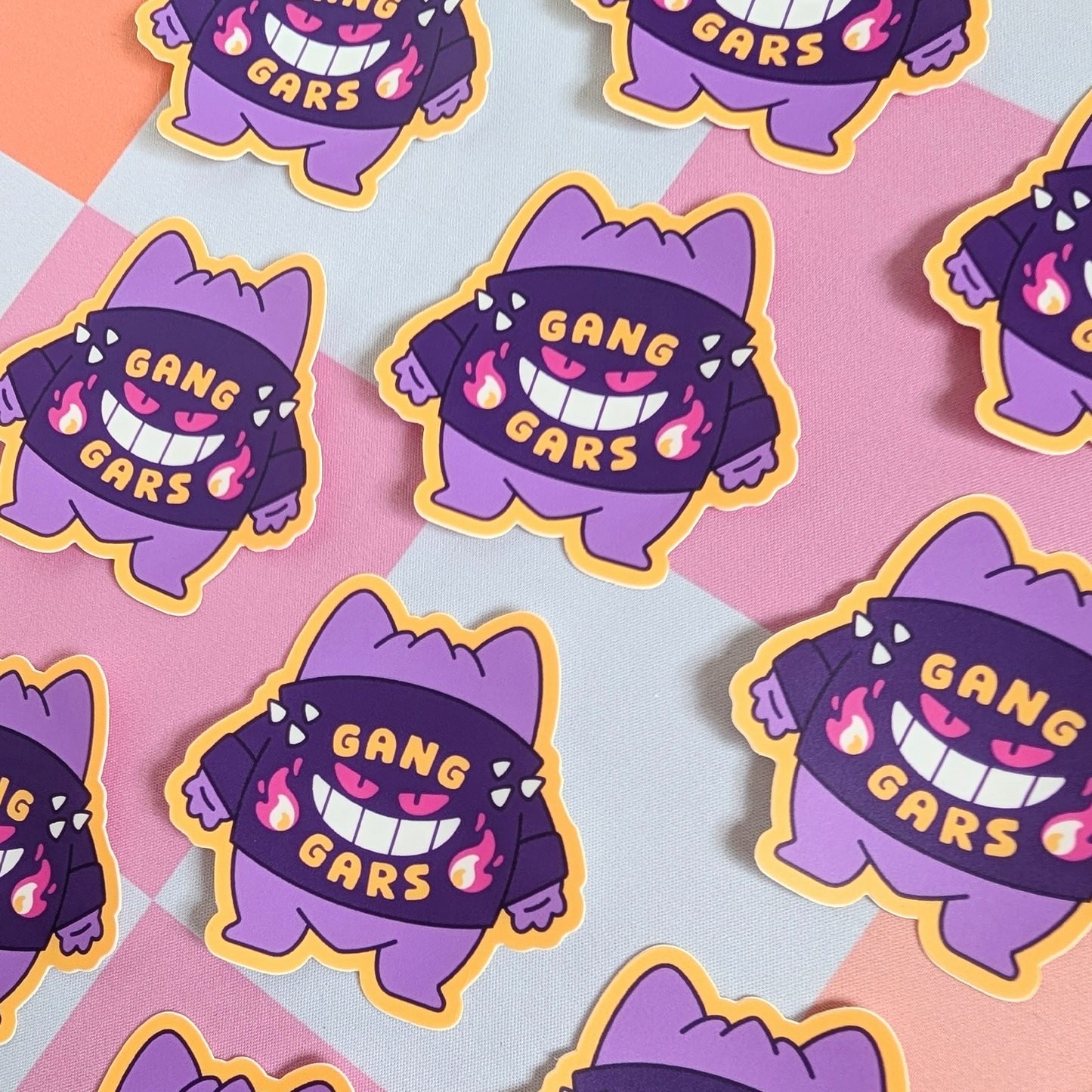Gang Gars Vinyl Sticker