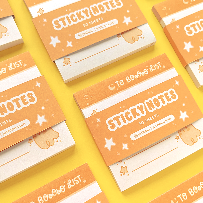 To Boo List Sticky Notes