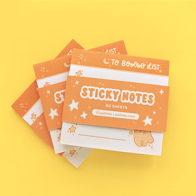 To Boo List Sticky Notes