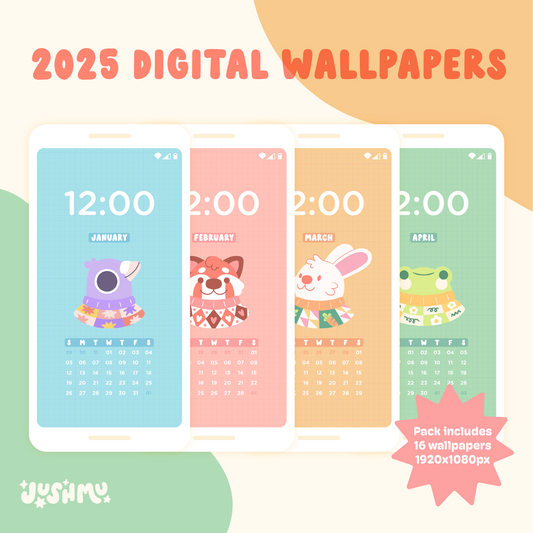 2025 Cozy Critters Mobile Wallpapers