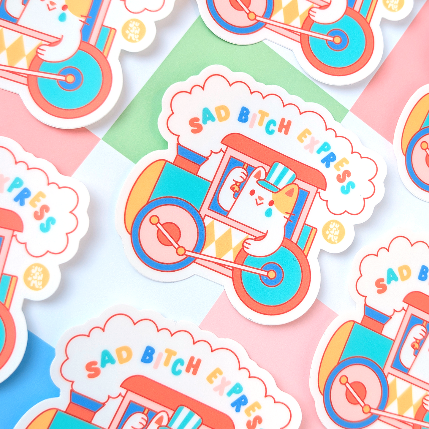 Sad Bitch Express Vinyl Sticker