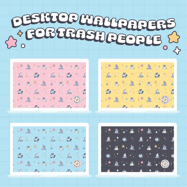 Trash Pals Desktop Wallpapers