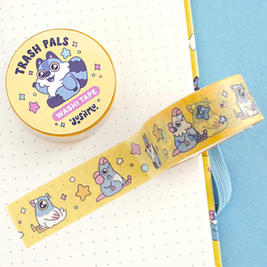 Trash Pals Washi Tape