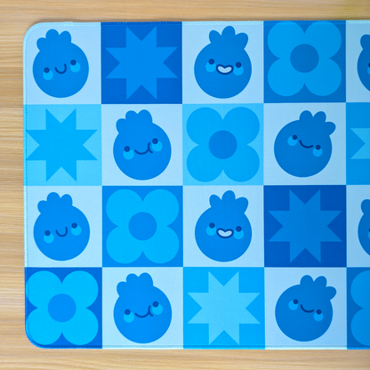 Blueberry Buddies Desk Mat