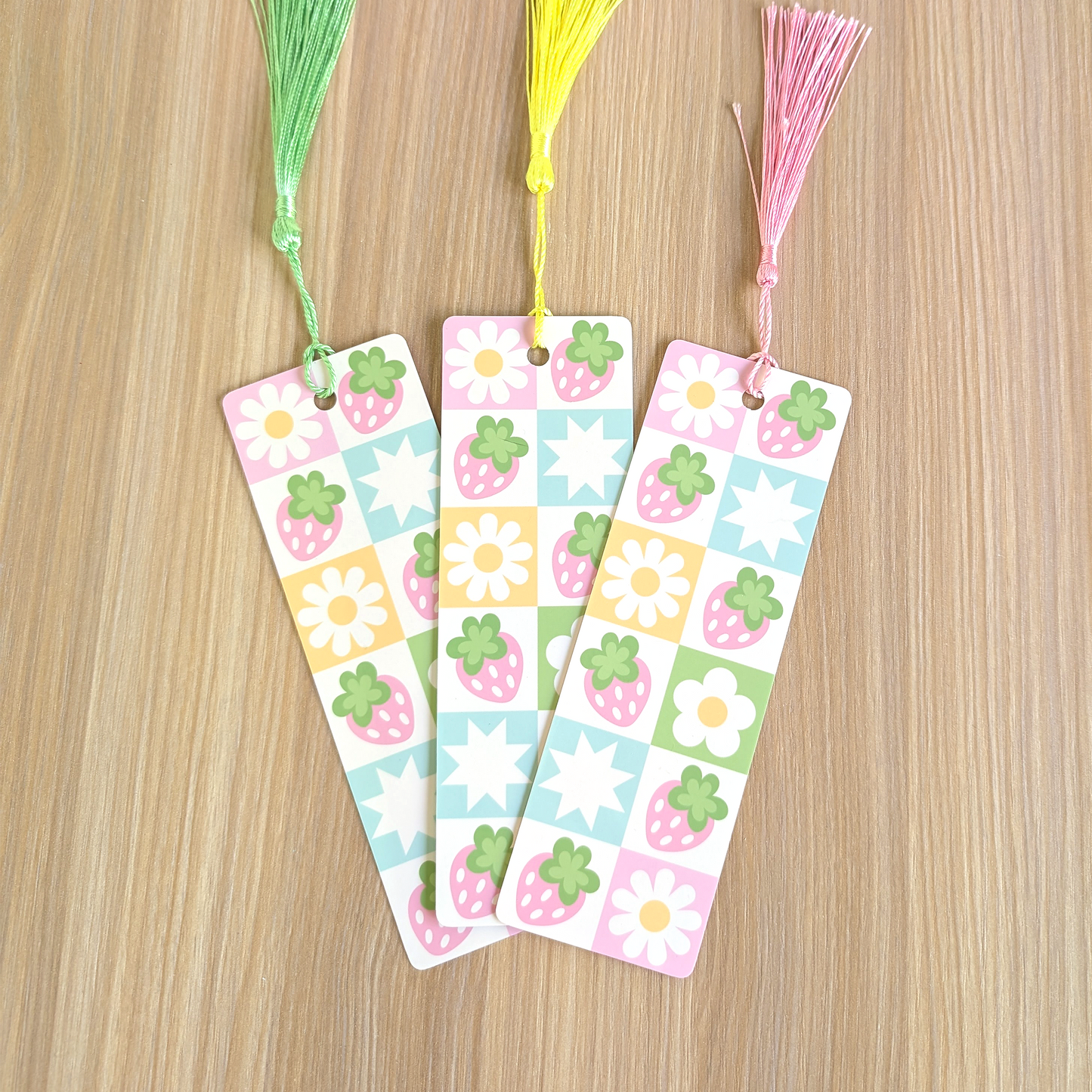 Strawberry Buddies Bookmark