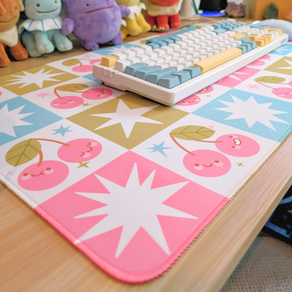 Cherry Buddies Desk Mat