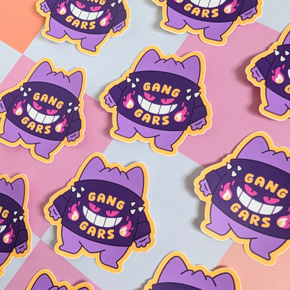 Gang Gars Vinyl Sticker