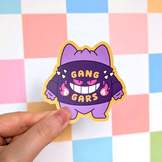 Gang Gars Vinyl Sticker