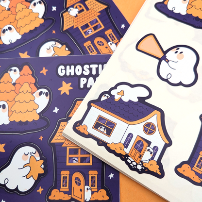 Ghostie Pals Vinyl Sticker Sheet