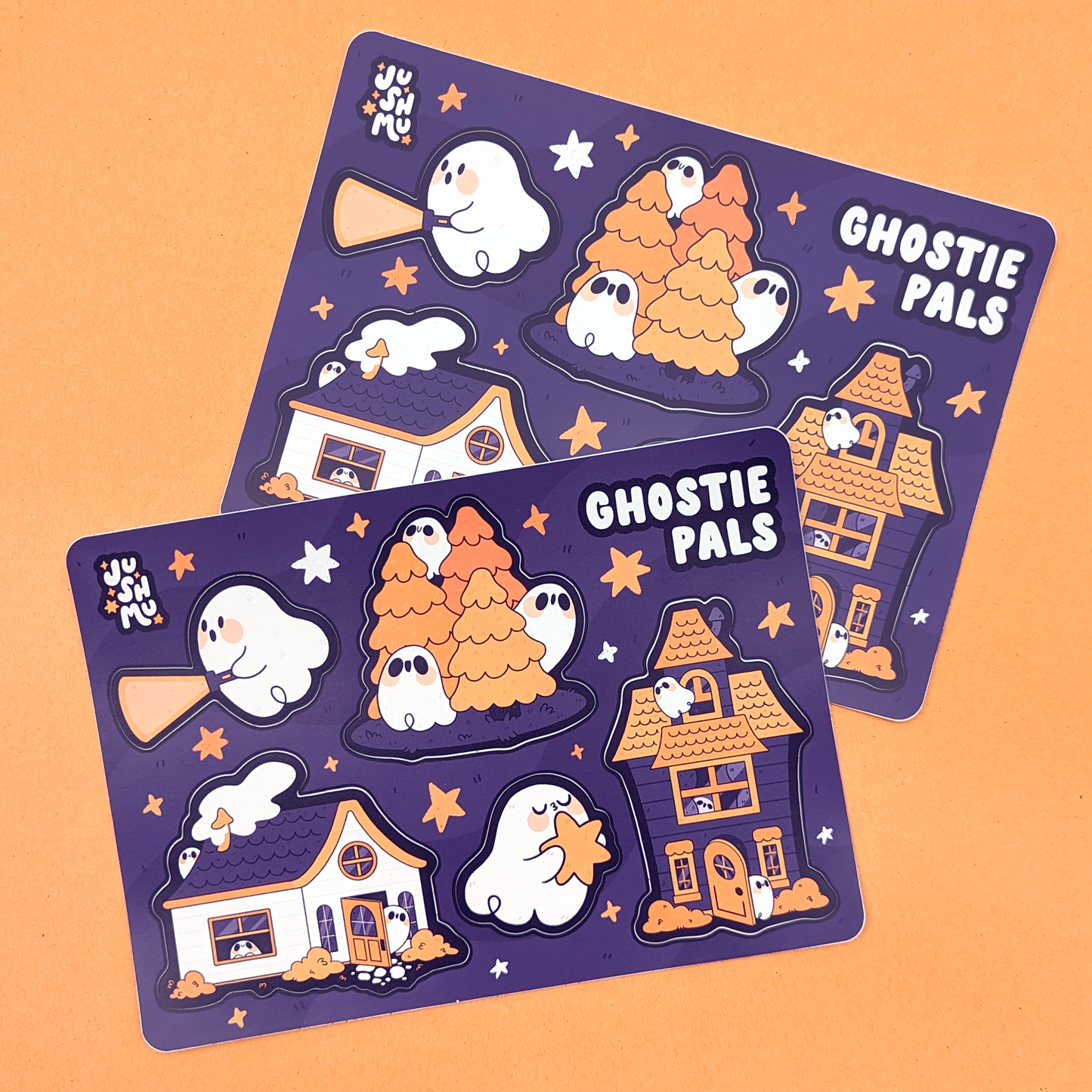 Ghostie Pals Vinyl Sticker Sheet