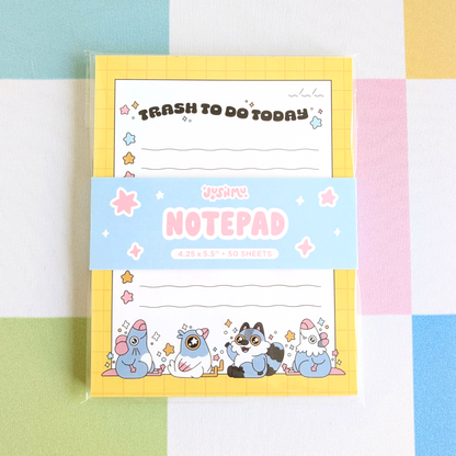 Trash Pals Notepad