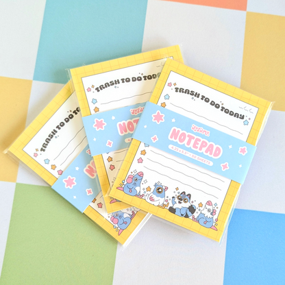 Trash Pals Notepad
