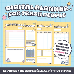 Trash Pals Digital Planner