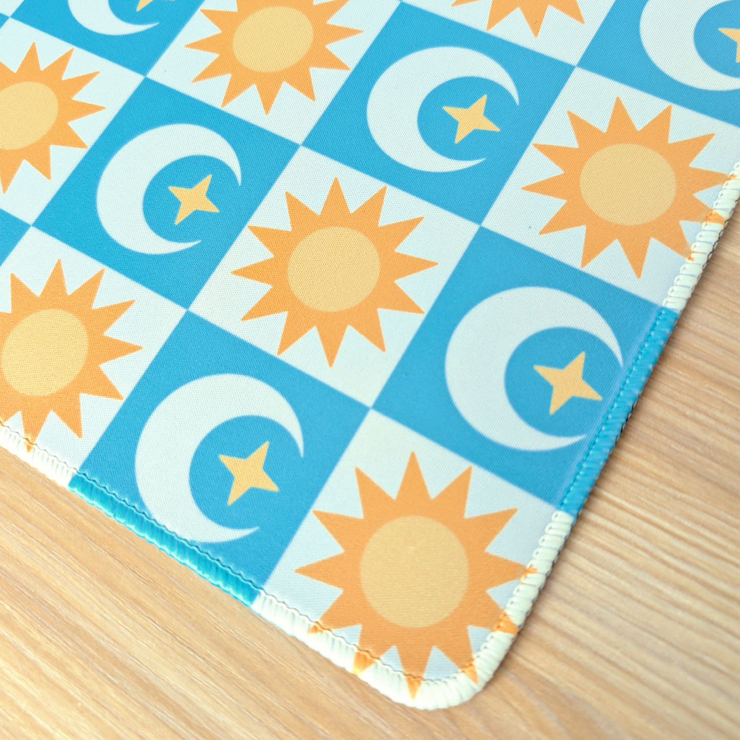 Sun and Moon Mouse Pad
