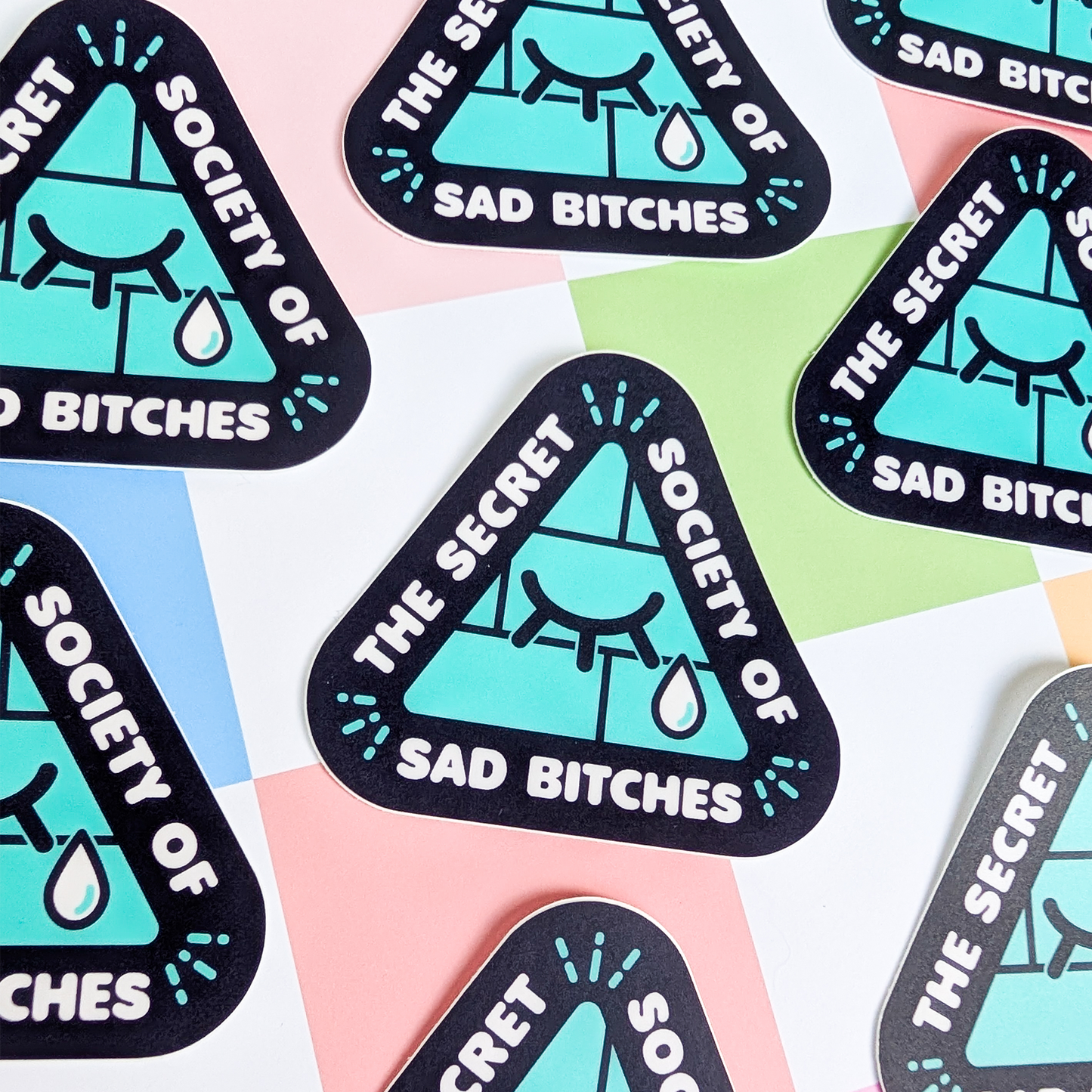 Secret Society of Sad Bitches Vinyl Sticker