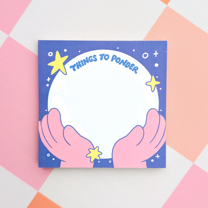 Things to Ponder Notepad