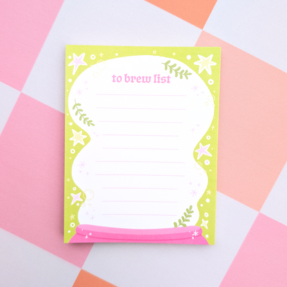 To Brew List Notepad