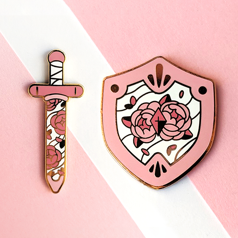The Conflict Enamel Pin – Flowhold